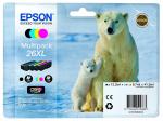 Original Epson T2636 Multipack Tintenpatronen XL - Komplettes Farbset für Exp...