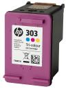 HP Original Tintenpatrone T6N01AE (Nr. 303) - Cyan/Magenta/Gelb für brillante...