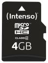 microSDHC Speicherkarte 4 GB - Für Smartphones, Digitalkameras & MP3-Player -...