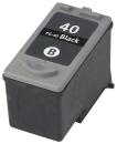 Recycling-Tintenpatrone für Canon PG-40/50 Ersatz - Schwarz (HC) 26ml - Koste...