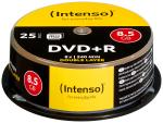 DVD+R Rohlinge - 8,5GB Double Layer Speicherkapazität für lange Filme - 25er-...