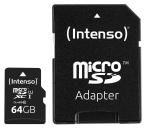Intenso microSDXC-Speicherkarte UHS-I Premium 64 GB - Blitzschnelle Datenspei...