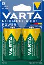 Varta Recharge Accu Power NiMH-Akku Mono/D/HR20 - 2er-Set sofort einsatzberei...