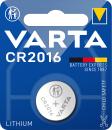 Varta Lithium-Knopfzelle CR2016 - Zuverlässige Energie für Alarmsysteme, Fern...