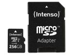 Intenso microSDXC-Speicherkarte UHS-I Premium 256 GB - Für Smartphone, Tablet...