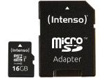 Intenso Professional microSDHC-Speicherkarte 16 GB - UHS-I Class 10/U3 - bis ...