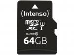Intenso microSDXC-Speicherkarte UHS-I Professional 64 GB - High-Speed bis 90 ...