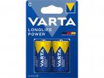 Varta Longlife Power Alkali-Mangan-Batterien C/LR14 1,5V 2er-Set - Zuverlässi...