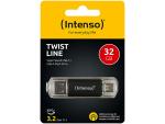 USB-Stick Twist Line 32 GB - Datenübertragung 70 MB/s für PC, Mac, Android - ...